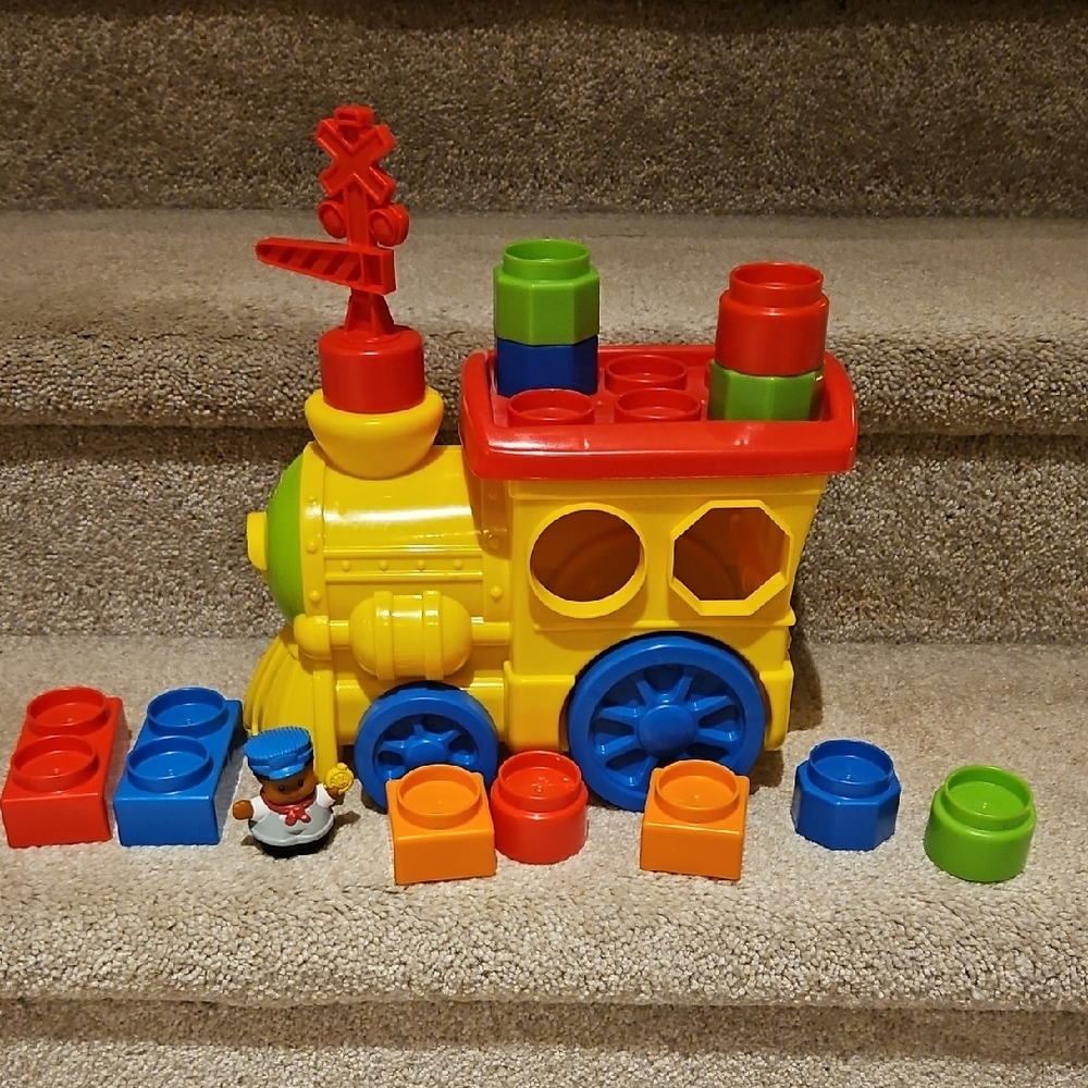 Colorful Train Toy Set